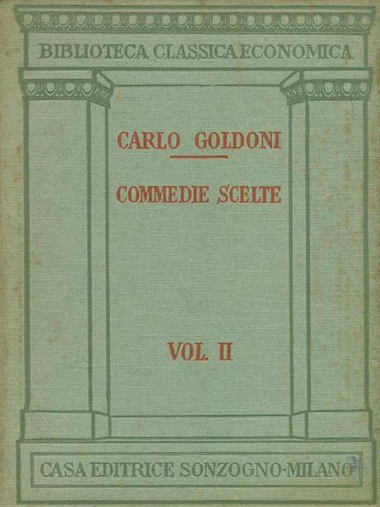 Commedie scelte Vol. II - Carlo Goldoni - 5