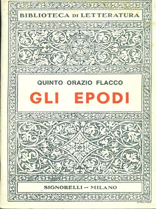 Gli epodi - Q. Flacco Orazio - 8