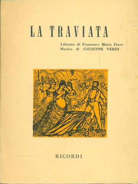 La traviata - Francesco M. Piave - copertina