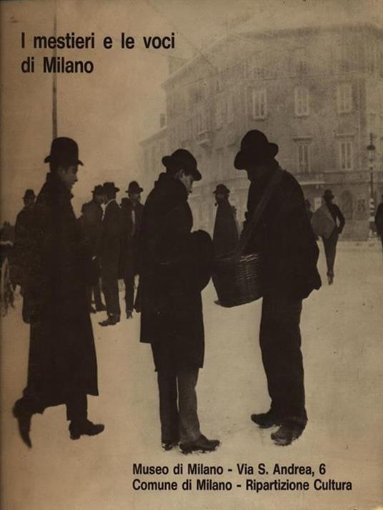 I mestieri e le voci di Milano - copertina