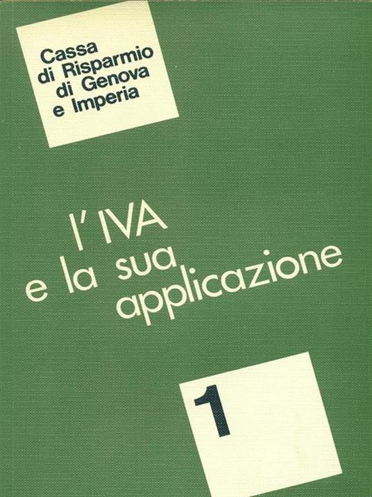 L' Iva e la sua applicazione 1 - 5