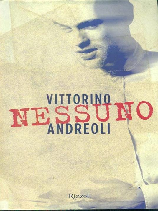 Nessuno - Vittorino Andreoli - copertina