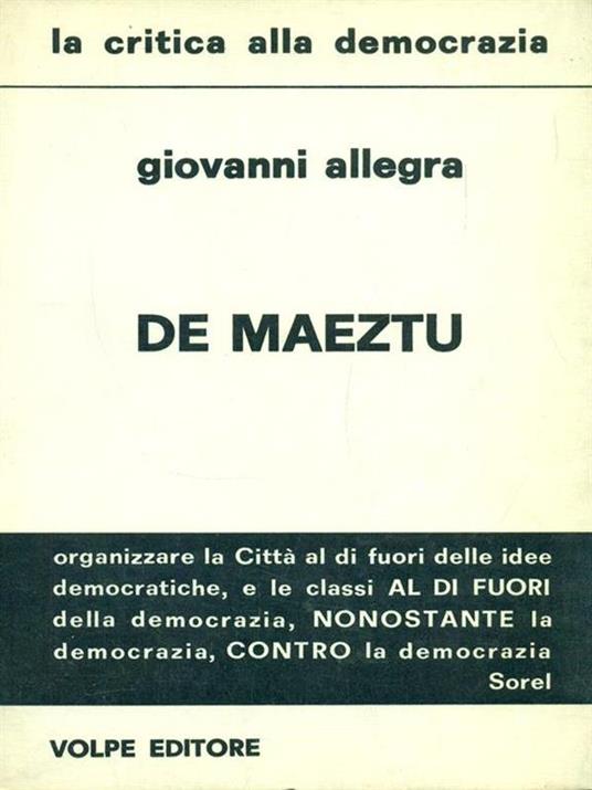 De Maetzu - Giovanni Allegra - 3