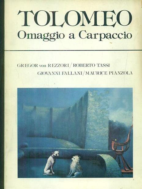 Tolomeo omaggio a carpaccio - copertina