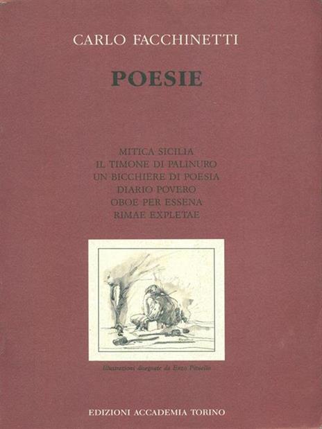 Poesie  - Carlo Facchinetti - copertina