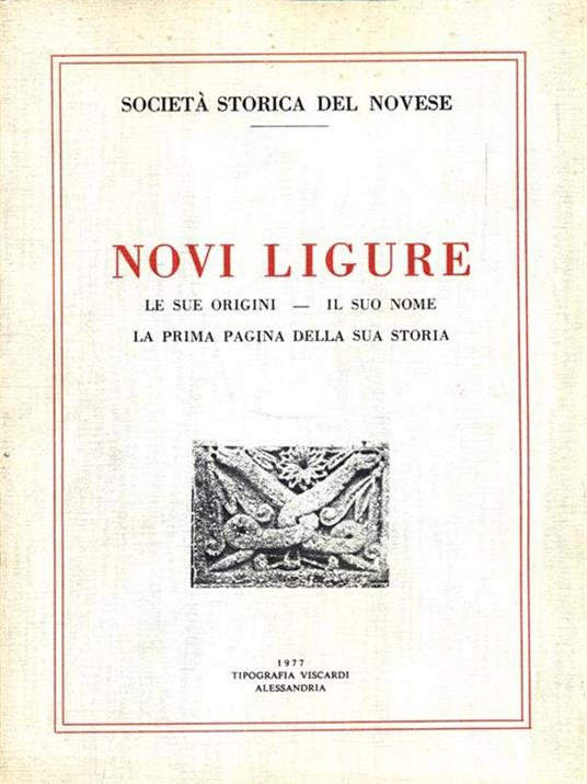 Novi Ligure - copertina