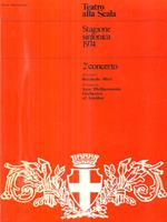 Teatro alla scala. Stagione sinfonica 1974 / 2 concerto 