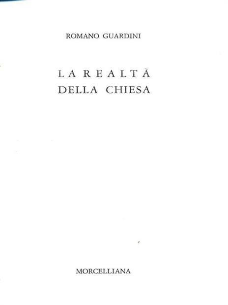 La realtà della Chiesa - Romano Guardini - 6