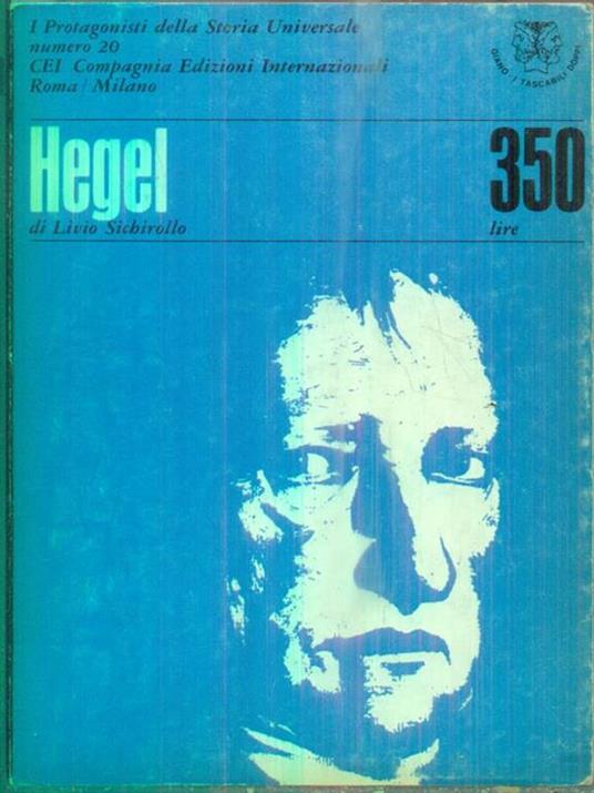 Rousseau Hegel - Livio Sichirollo - 2