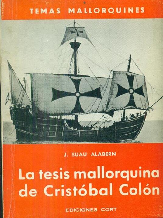 La tesis mallorquina de cristobal colon - copertina