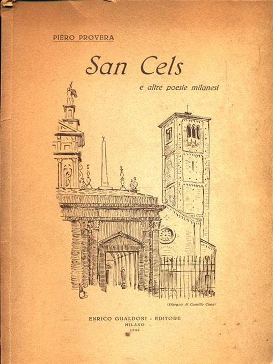 San Cels e altre poesie milanesi - Piero Provera - copertina