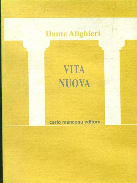 Vita Nuova - Dante Alighieri - 10