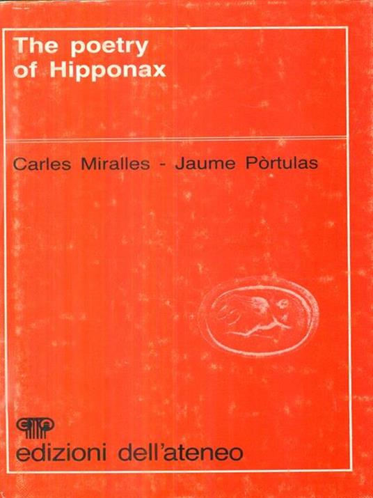 The poetry of hipponax - Miralles,Portulas - 7