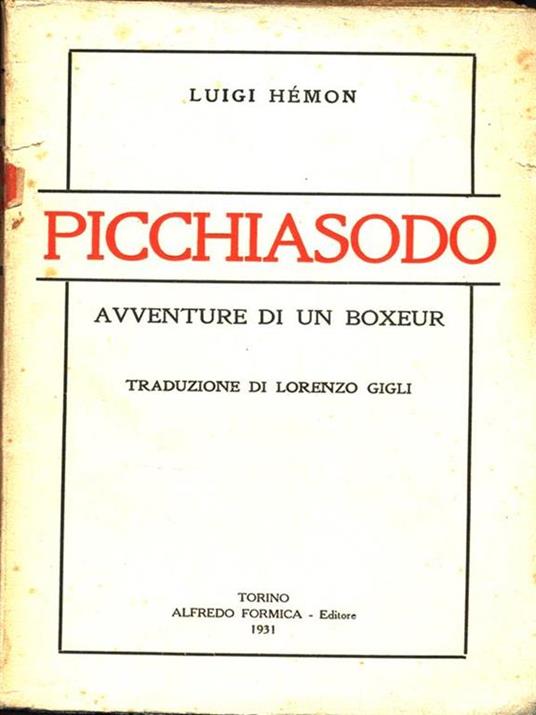 Picchiasodo - Louis Hémon - 3