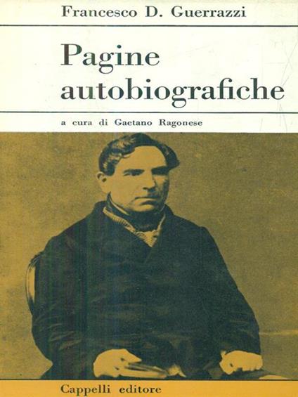 Pagine autobiografiche - Francesco D. Guerrazzi - copertina