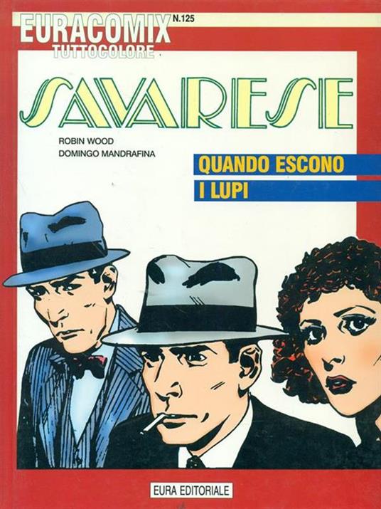 Savarese 11 Euracomix n. 125 - Robin Wood,Domingo Mandrafina - copertina