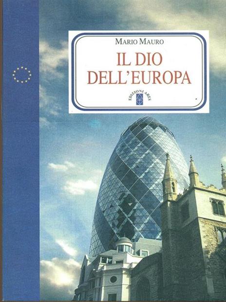 Il Dio dell'Europa - Mario Mauro - copertina