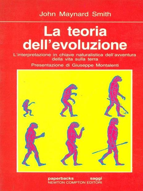 La teoria dell'evoluzione - John Maynard - copertina