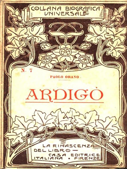 Ardigo - Paolo Orano - 2