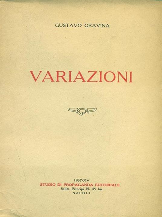 Variazioni - Gustavo Gravina - 5