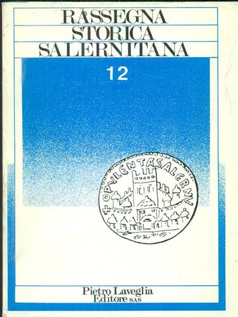 Rassegna storica salernitana 12 / 32843 - 5