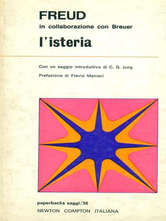 L' isteria - Sigmund Freud - copertina