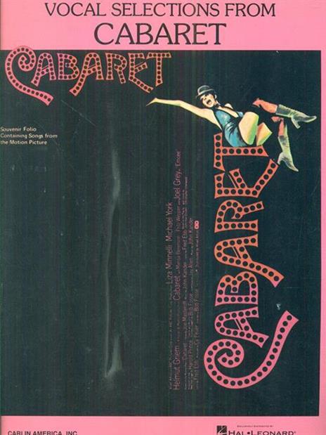 vocal selections from cabaret - 3