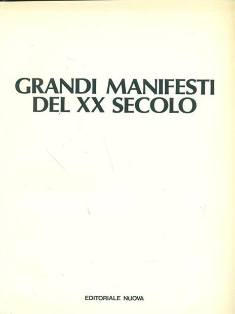 Grandi manifesti del XX secolo - 2