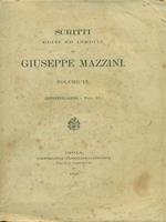 Scritti editi ed inediti di Giuseppe Mazzini Vol. IX