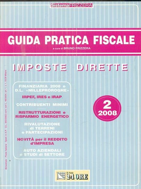 Guida pratica fiscale. Imposte dirette 2/2008 - Bruno Frizzera - 4
