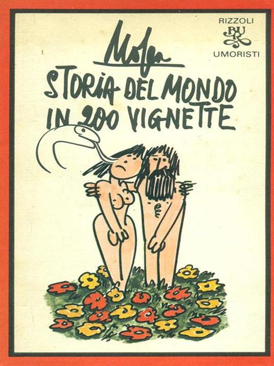 Storia del mondo in 200 vignette - Giovanni Mosca - copertina