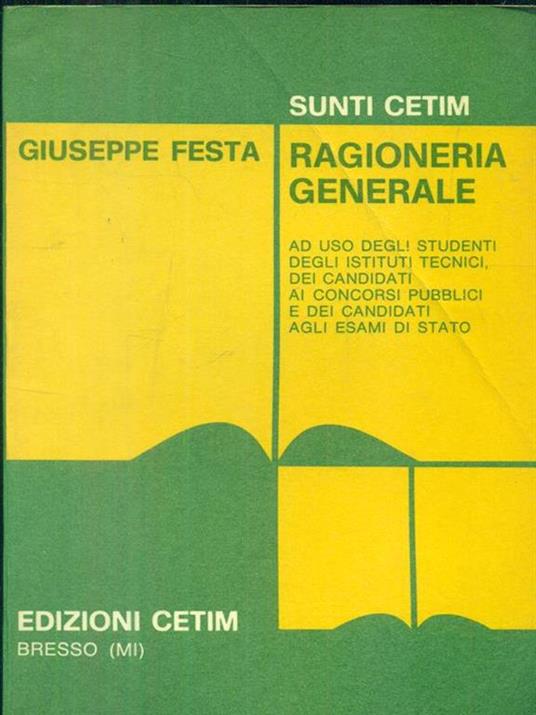 Ragioneria generale - copertina