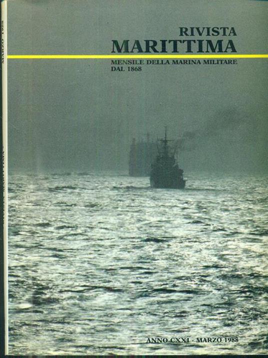 rivista marittima 3 / marzo 1988 - copertina