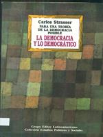 La democracia y lo democratico