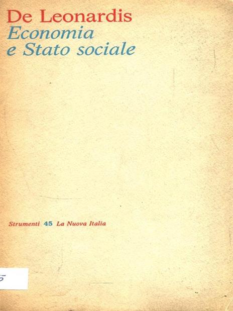 Economia e Stato Sociale - 2