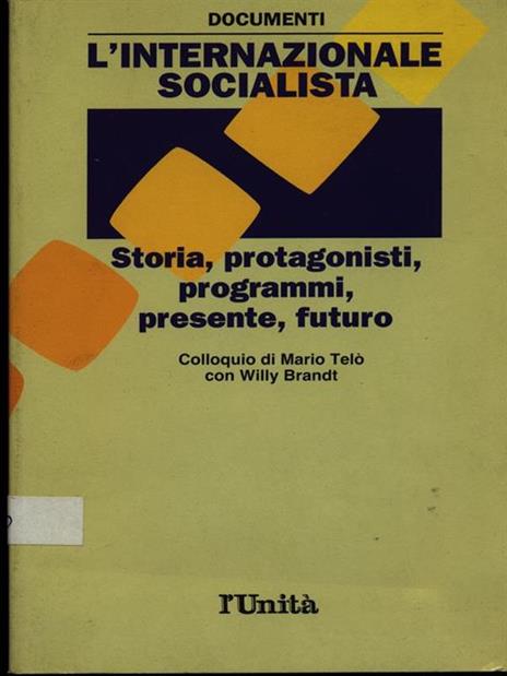 L' Internazionale socialista - Telò,Brandt - copertina