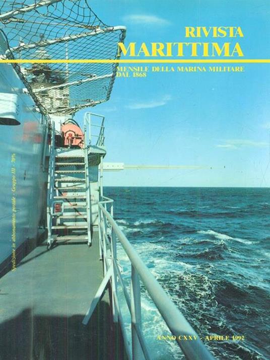 Rivista marittima 4 / aprile 1992 - copertina