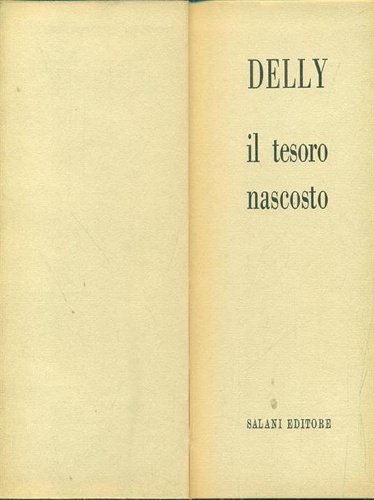 Il tesoro nascosto - Delly - copertina