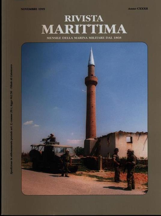 Rivista Marittima novembre 1999 Anno CXXXII - copertina