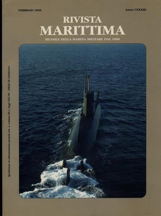 Rivista Marittima febbraio 2000 Anno CXXXIII - copertina