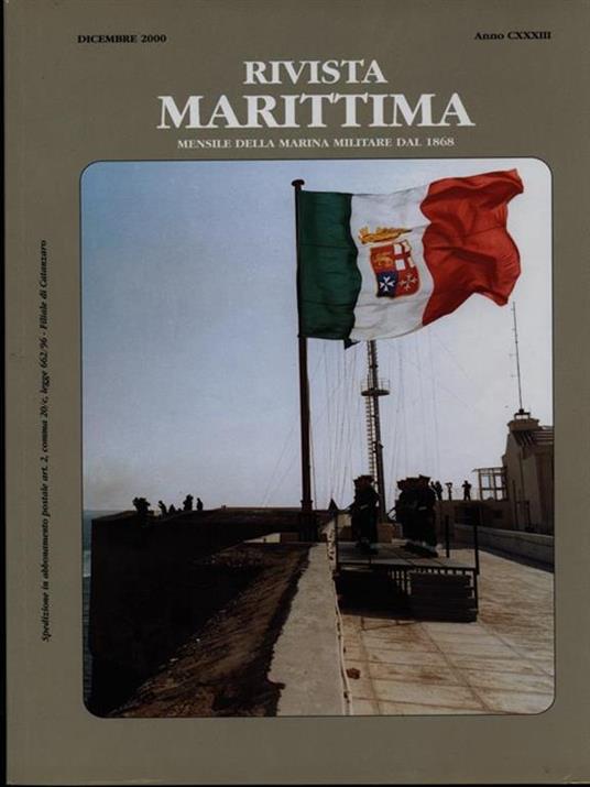 Rivista Marittima dicembre 2000 Anno CXXXIII - copertina