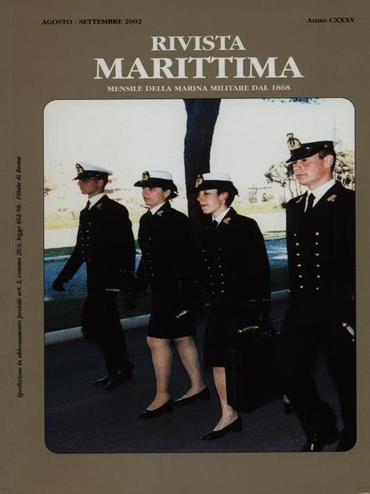 Rivista Marittima agosto-settembre 2002 Anno CXXXV  - copertina