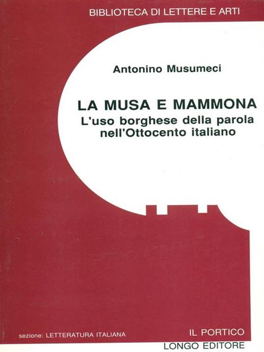 La musa e mammona - Antonino Musumeci - 4