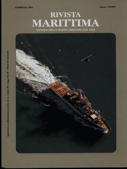 Rivista Marittima febbraio 2001 anno CXXXIV - copertina