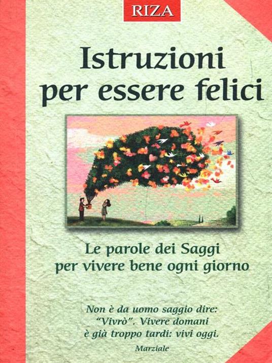 Istruzioni per essere felici - copertina