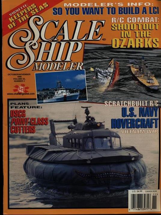 Scale ship modeler Vol. 22/october-november 1999 - copertina