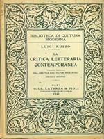 La critica letteraria contemporanea vol secondo dal gentile agli ultimi romantici