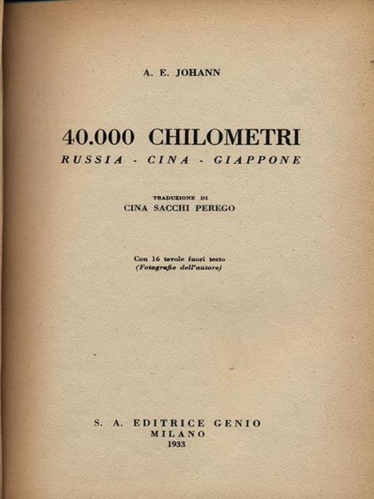 40.000 chilometri - A.E. Johann - 4