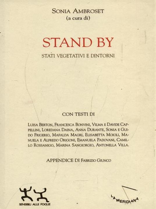 Stand by - Sonia Ambroset - copertina