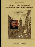 Mons. Luigi Talamoni testimone della misericordia 1848-1926
